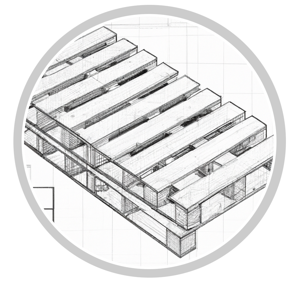 Custom Pallets Design - Martin Pallet